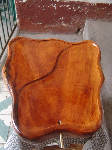 漂亮的南方红豆杉老根茶盘