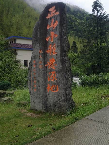 正山小种发源地——武夷山桐木庙湾