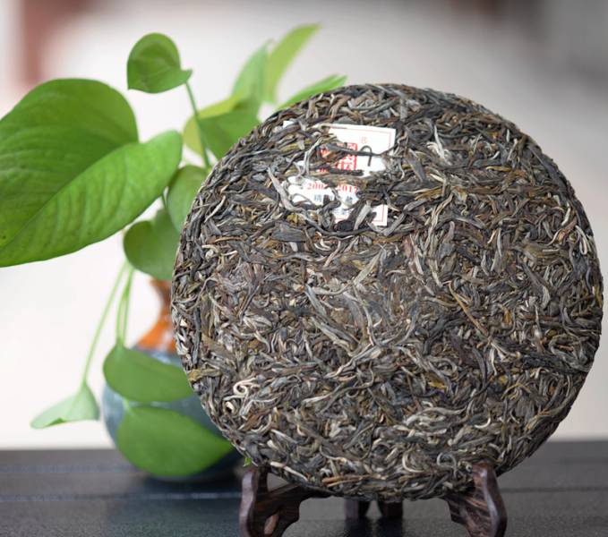 【顺来茶业】 2017年春山韵布朗青饼 357克饼